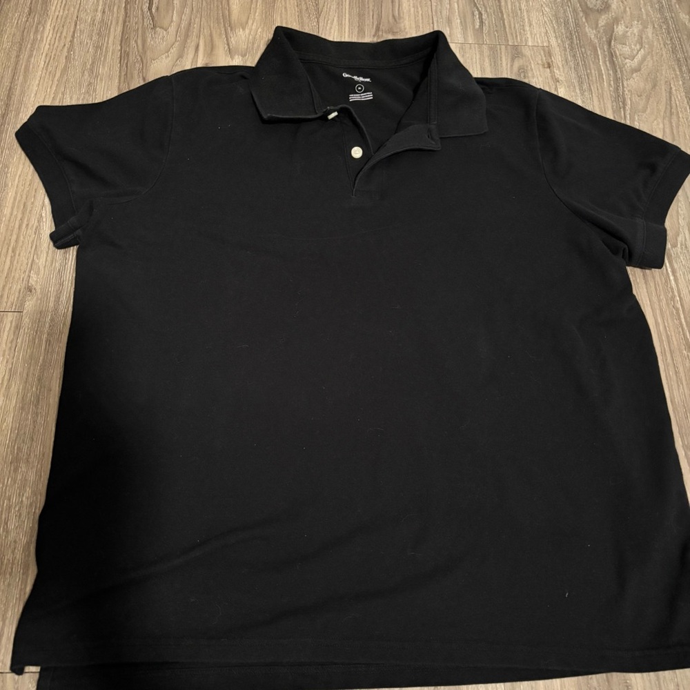 Goodfellow & Co Black Polo Shirt